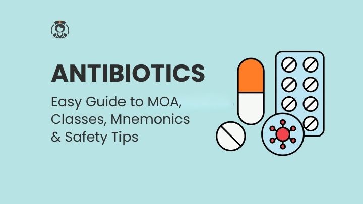 antibiotics simplified for nurses moa safety risks mnemonics scenarios