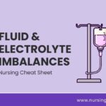 fluid and electrolyte imbalances nursing cheat sheet